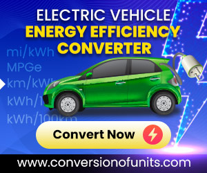 Electric Vehicle Energy Efficiency